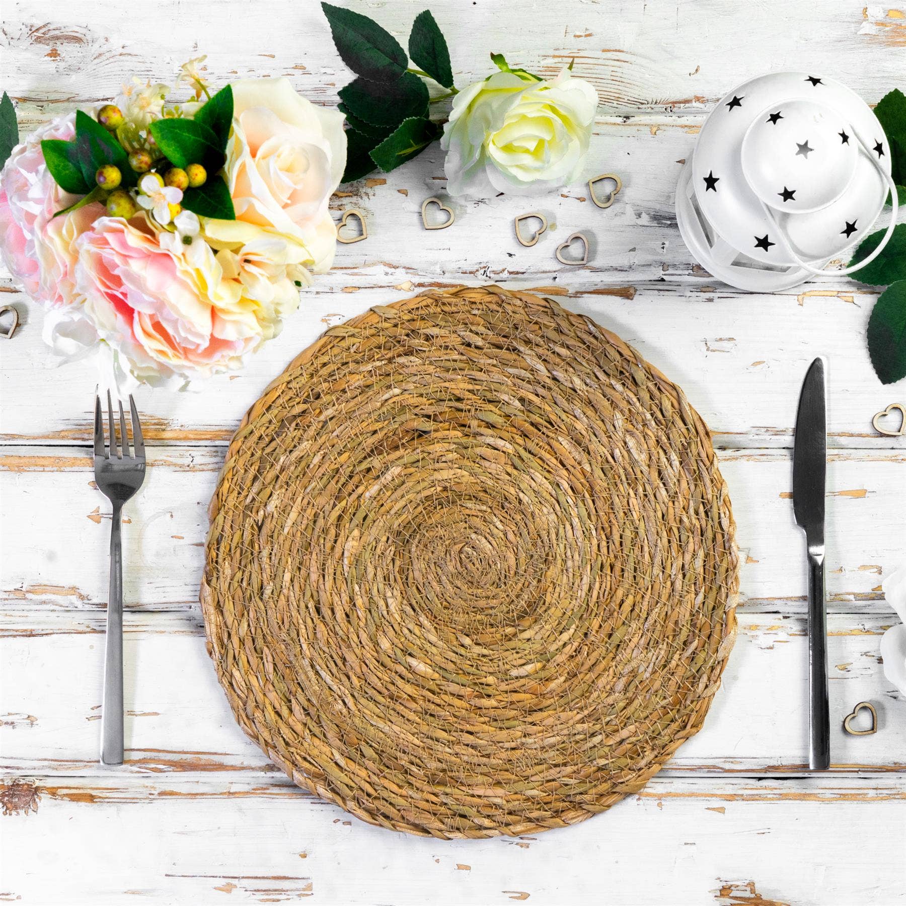 Rinkit Ltd - Wholesale Placemat - Argon Tableware Handmade Typha Placemat1