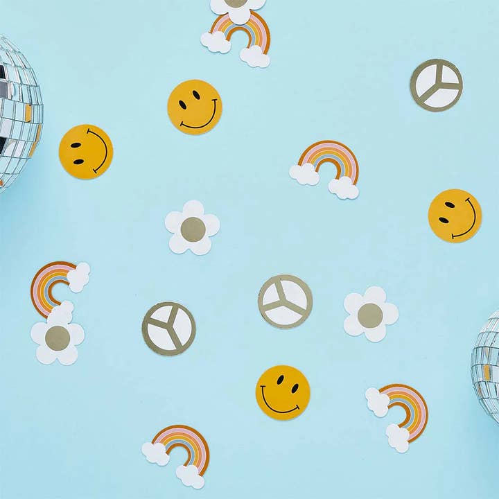 Disco para mesa Groovy, laminado en oro, 10 g para venta al por mayor de Hootyballoo by Club Green