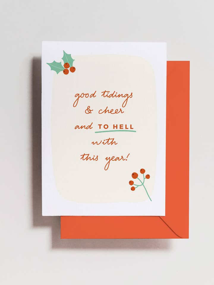 2021 Holiday Card for wholesale by Haven Print Co.