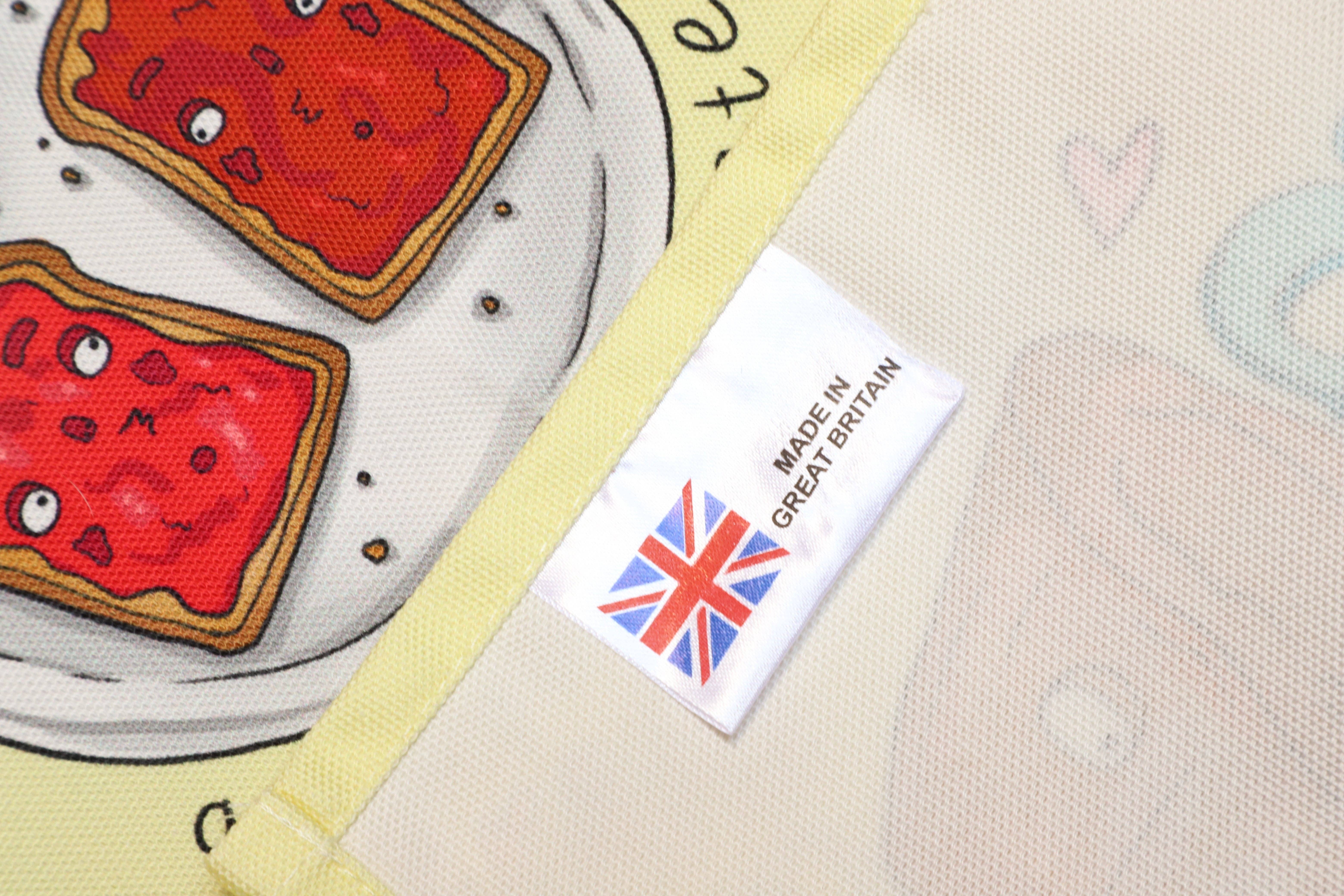 PonkyWots – wholesale Tea towel – PonkyWots Positively Soup-er Foodie Pun Tea Towel3