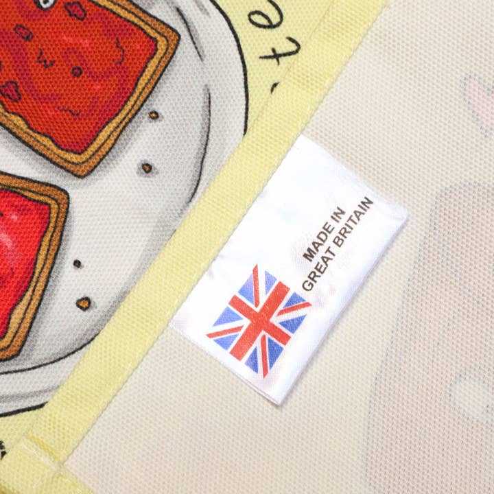 PonkyWots – wholesale Tea towel – PonkyWots Positively Soup-er Foodie Pun Tea Towel3