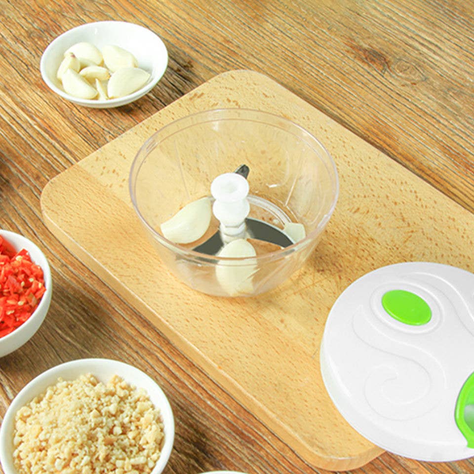 VIGOR - Wholesale Kitchen Tool/Gadget - Food Chopper Pull String Vegetable Chopper Onions Chopper6