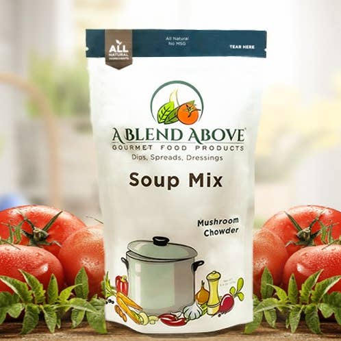 A Blend Above - Wholesale Soup - Mushroom Chowder Soup Mix0