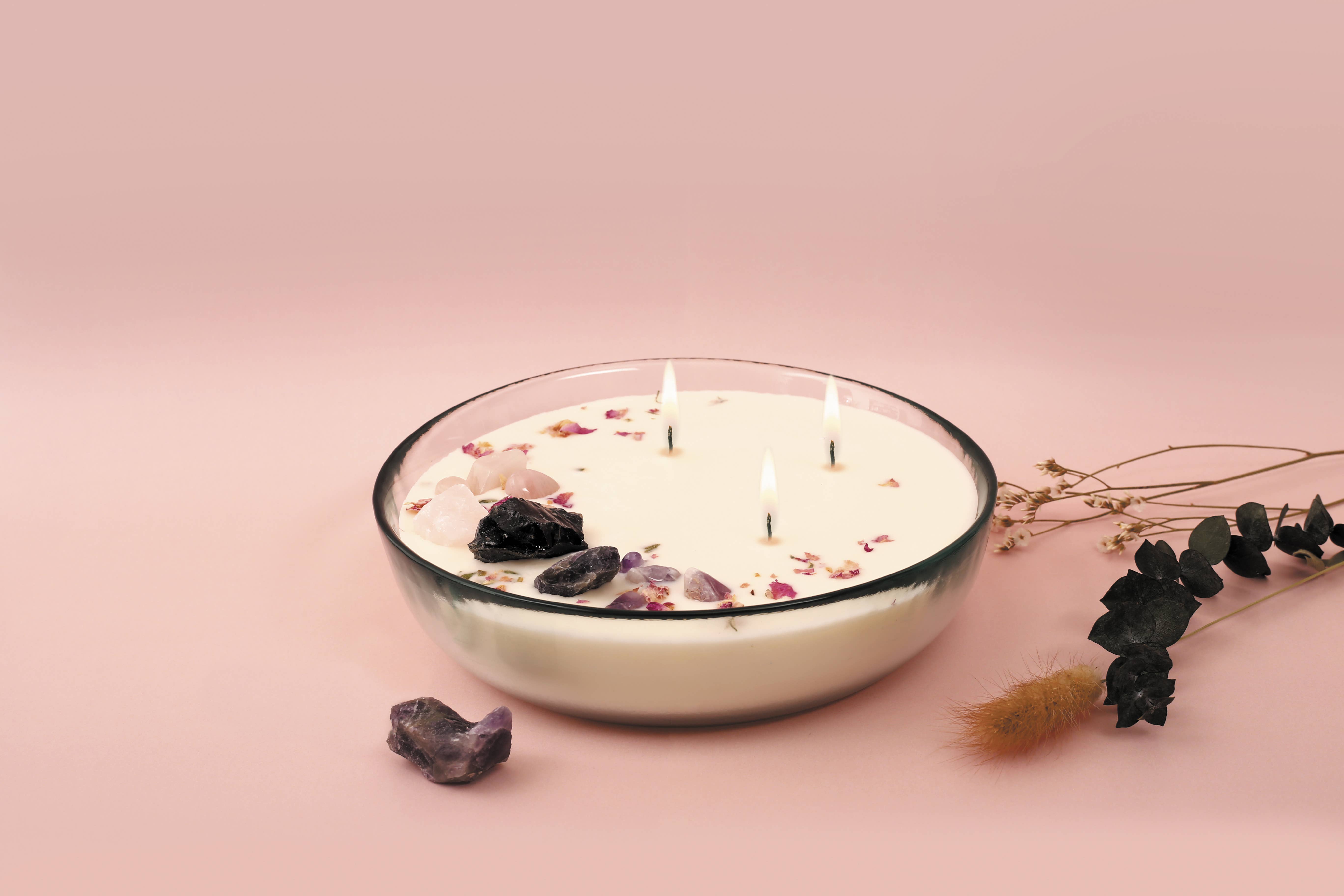 Graine Créative – wholesale Hantverkstillbehör – DIY-kit för stor litoterapiljus XXL10