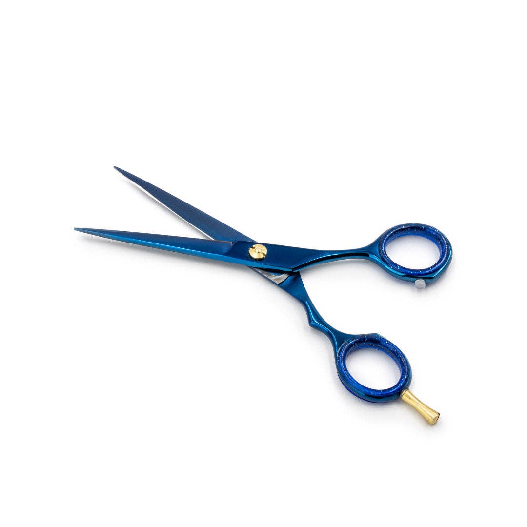 Barbarossa Brothers Online - Wholesale Scissors - Japanese Steel 6" Cutting Scissors - Electric Blue2