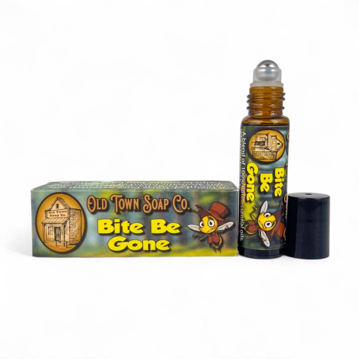 Old Town Soap Co. - Wholesale Insect Repellent - Bite Be Gone - Roller Bug Bite Treatment