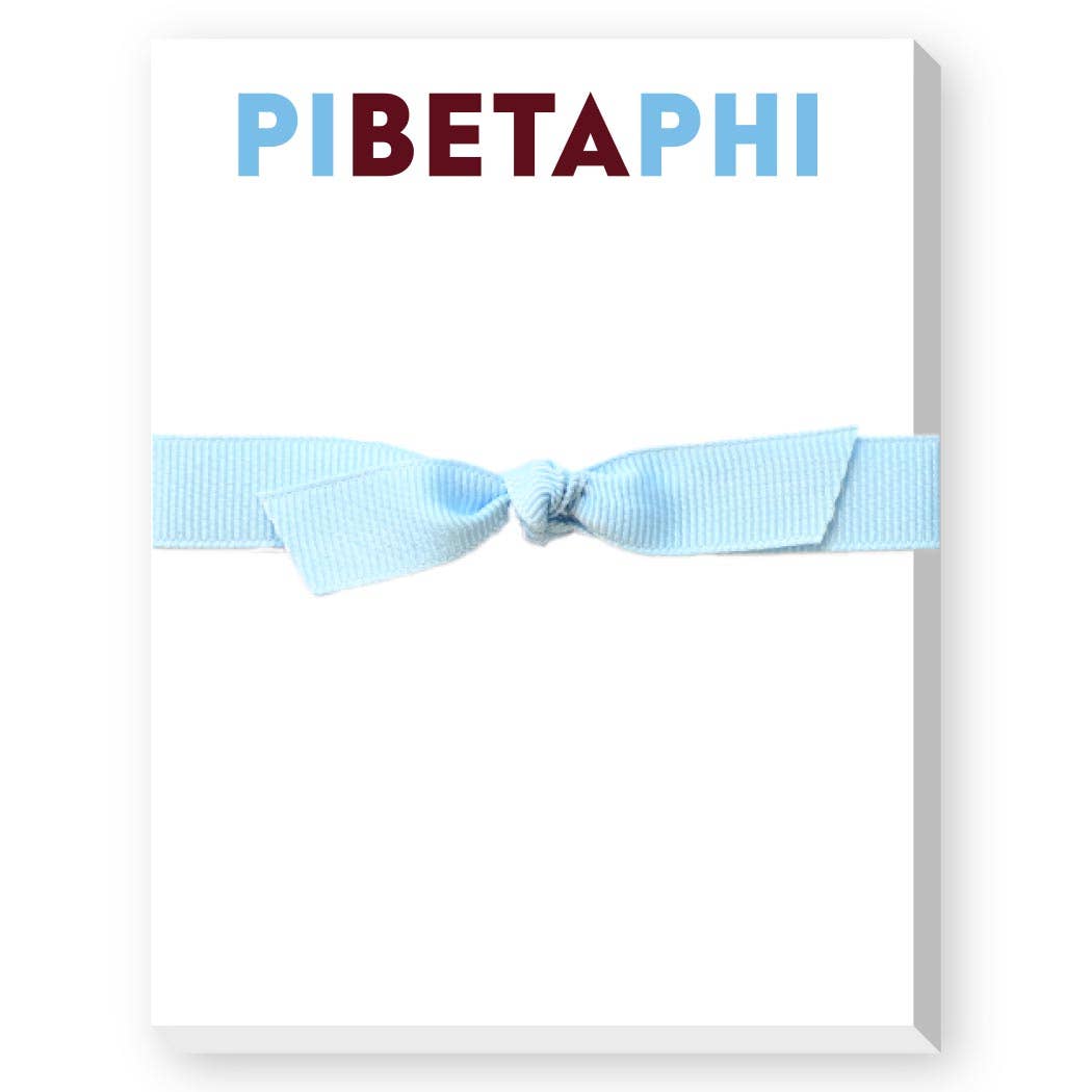 Donovan Designs - Wholesale Notepad - Sorority Greek Bright Mini Notepad3