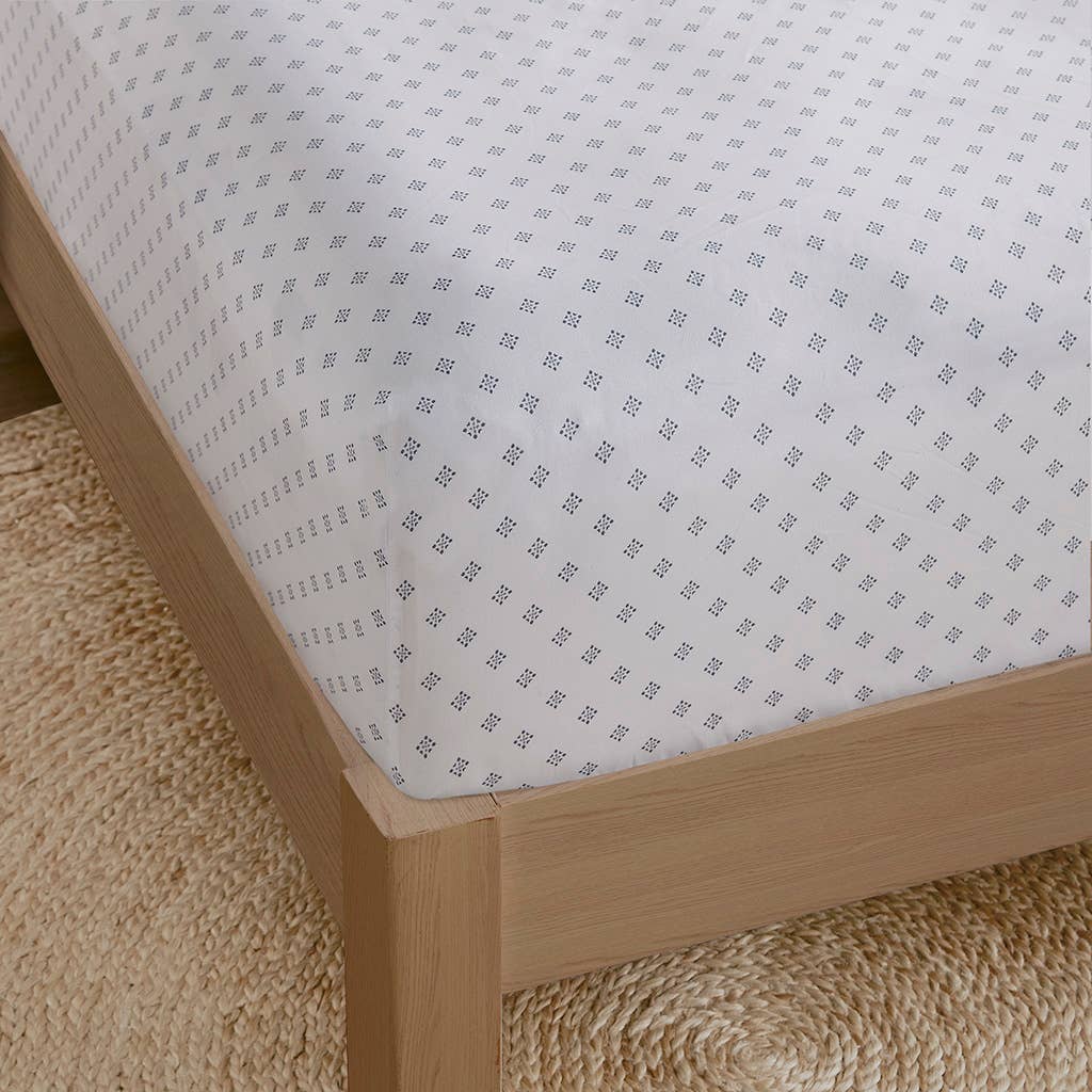 Olliix - Wholesale Bedding Set - Chambray Denim Inspired Comforter Set, Navy7