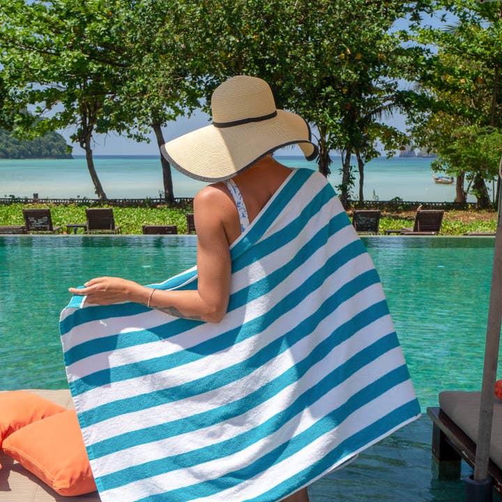 Arkwright Home - Wholesale Beach Towel - Cali-Cabana Soft, Plush Beach Towels