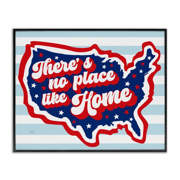 No Place Like Home - Framed Wall Art for wholesale by Stupell Industries
