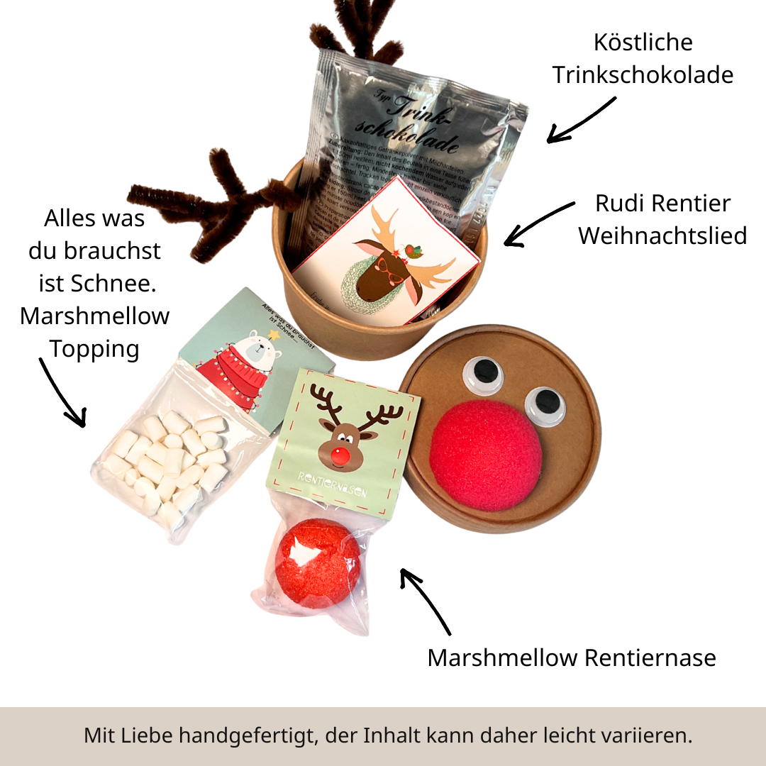 Wunderle GmbH – wholesale Varm chokladmix/-kit – Rudi renburk med dryckeschoklad och marshmellows3