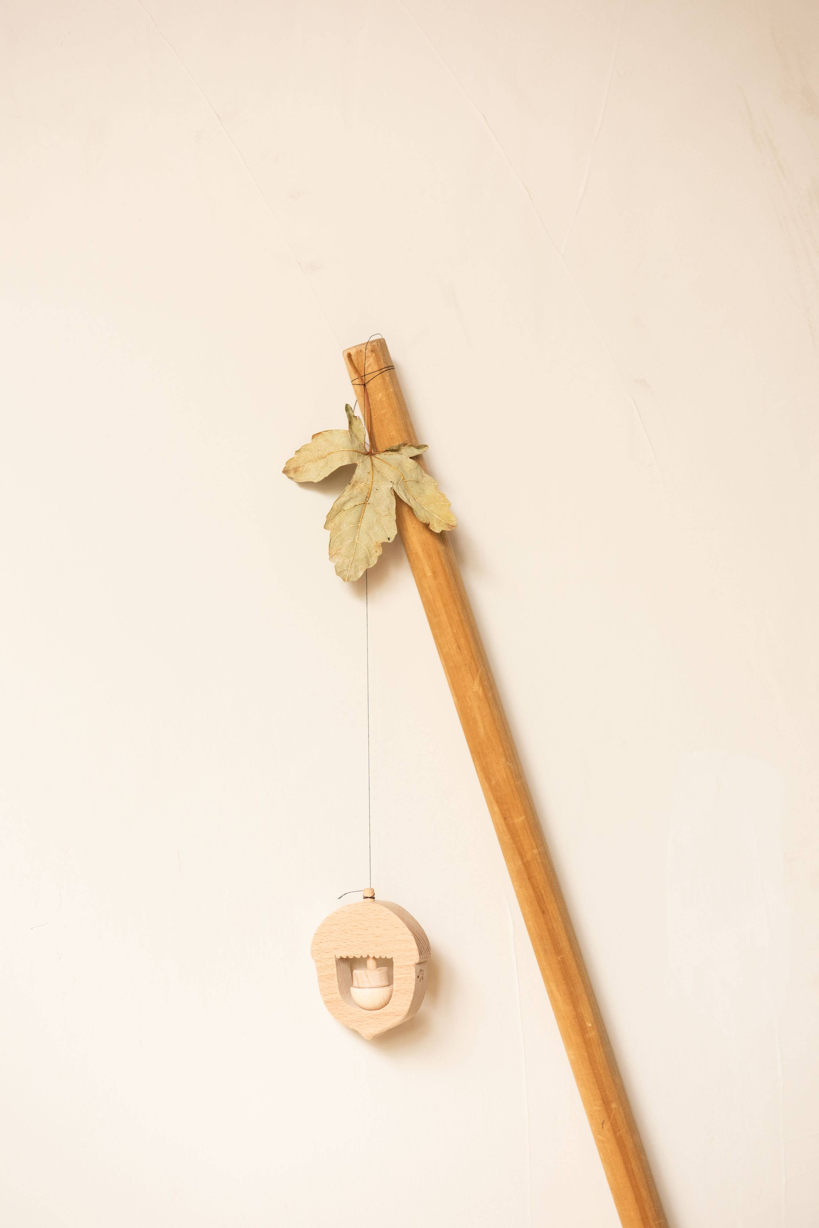 KMR Childwood – wholesale Wood toy – Child – NUT wooden rattle3