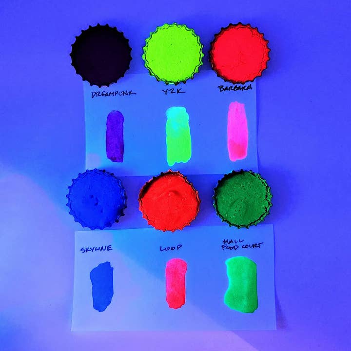 Push/Pull - Wholesale Watercolor Paint - Watercolor Sticky Caps - Vaporwave 2.0 Set2