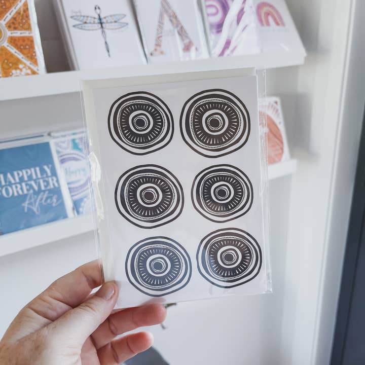 Local de encontro Cartão de Saudação por atacado de Little Black Duck Homewares