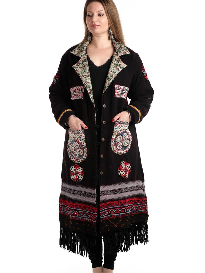 Casaco de Lã Merino, Raro, #75 por atacado de StandAwt