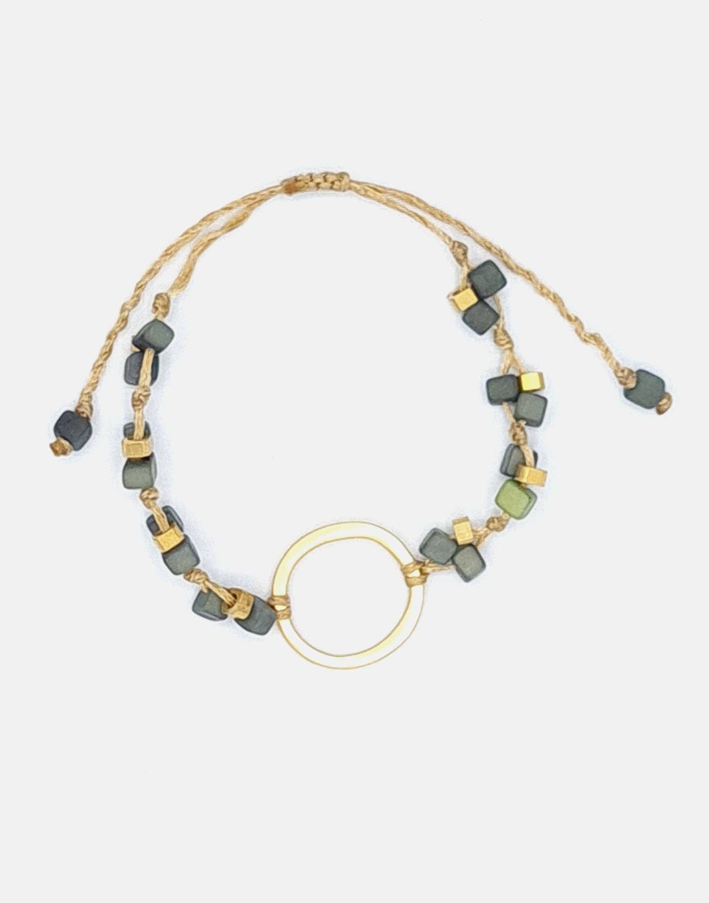 Pretty Pink Eco-Jewellery – wholesale Beaded bracelet – Dainty Tagua Bracelet19