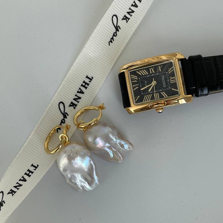 ZEN&CO Studio - Wholesale Dangle Earrings - BECCA Baroque drop earrings4