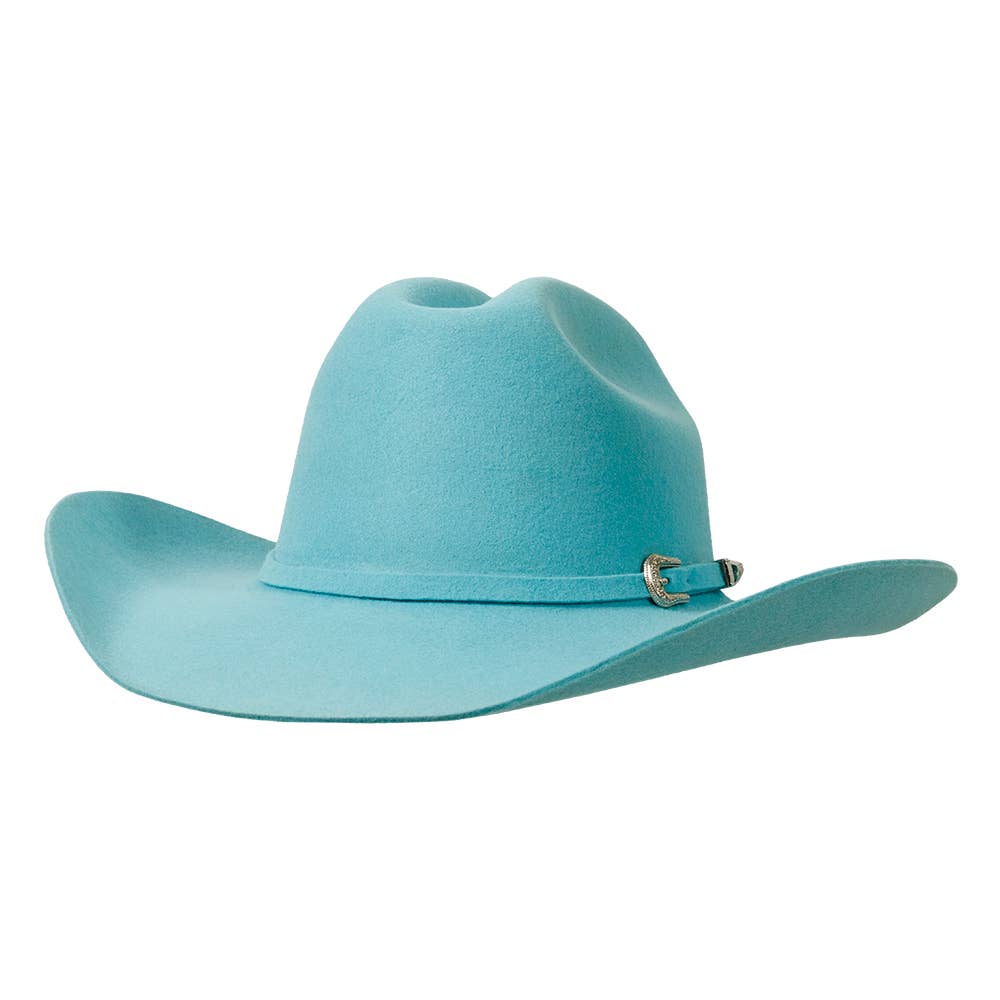 American Hat Makers - Wholesale Cowboyhoed - Uniseks - 100% wollen vilten western cowboyhoed - Style Cattleman50