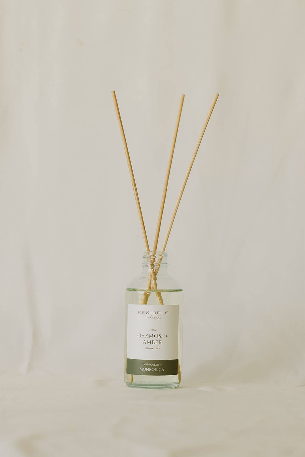 Rekindle Candle Co - Wholesale Reed Diffuser - Oakmoss + Amber Reed Diffuser1