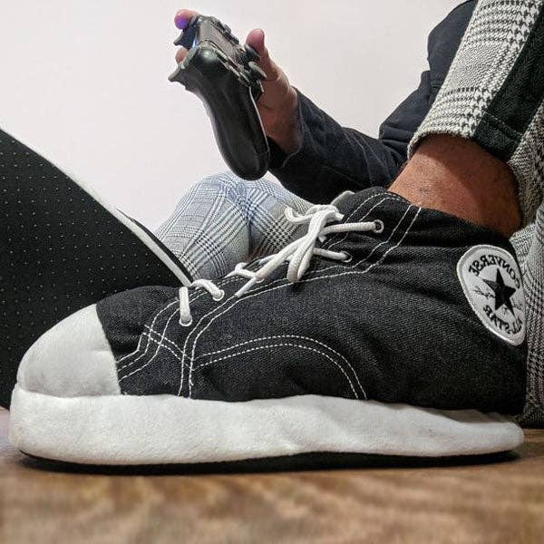 Showcase - Wholesale Slippers - Unisex - High Top Plush Sneaker Slippers (Multiple Styles)