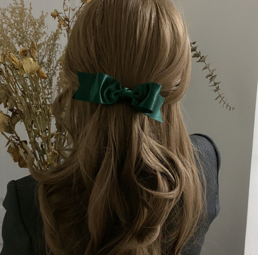 XO Fashion - Wholesale Hair Clip - Women's - HC3006 Elegant French Half-tie Hair Clip Bow shape 1/unit1