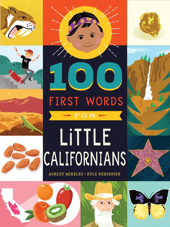 100 First Words for Little Californians for wholesale by Familius, LLC