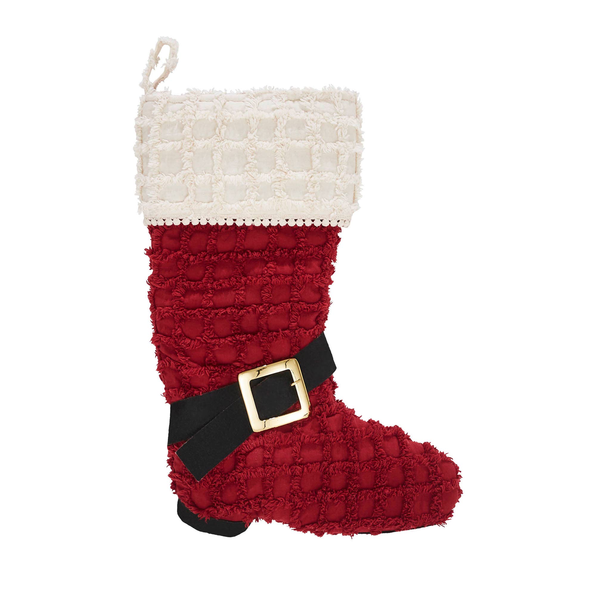 VHC Brands - Wholesale Holiday Stocking - Kringle Chenille Boot Stocking 12x201