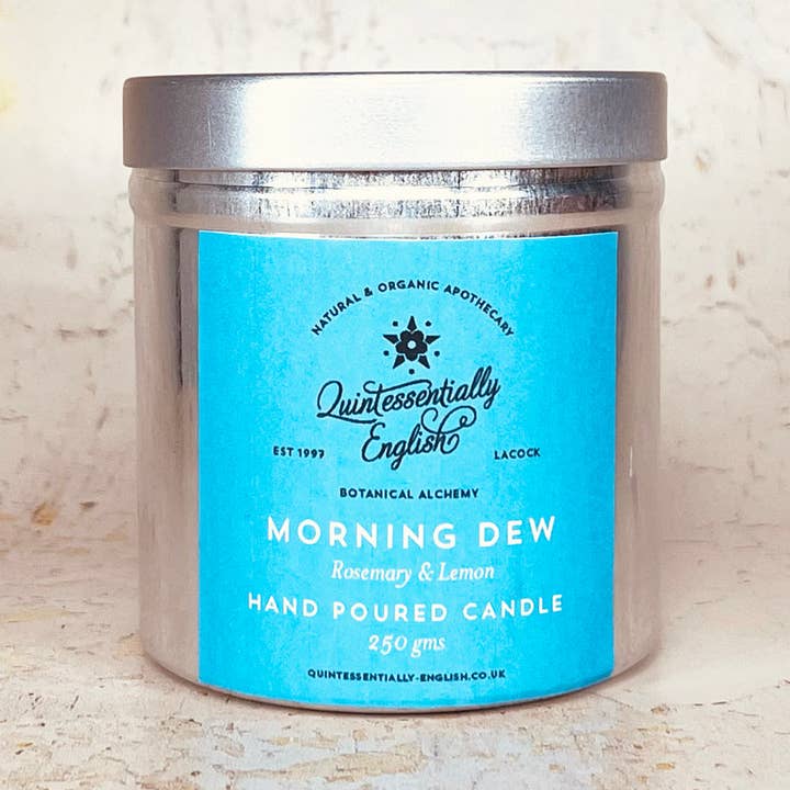 5. Vela de Lata Rocío de la Mañana para venta al por mayor de Quintessentially English