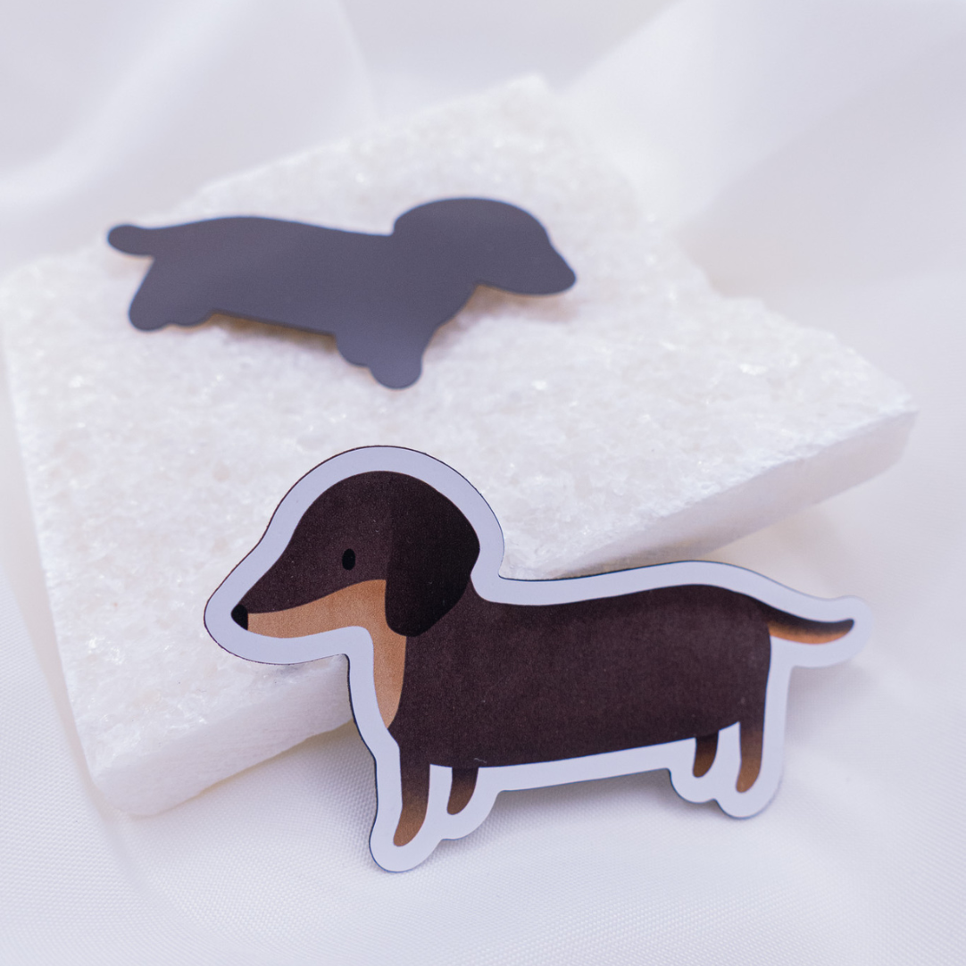 Tilda&Theo - Wholesale Magneet - Magnet Teckel Dog Fridge Magnet Dog Breed - Cadeau 2