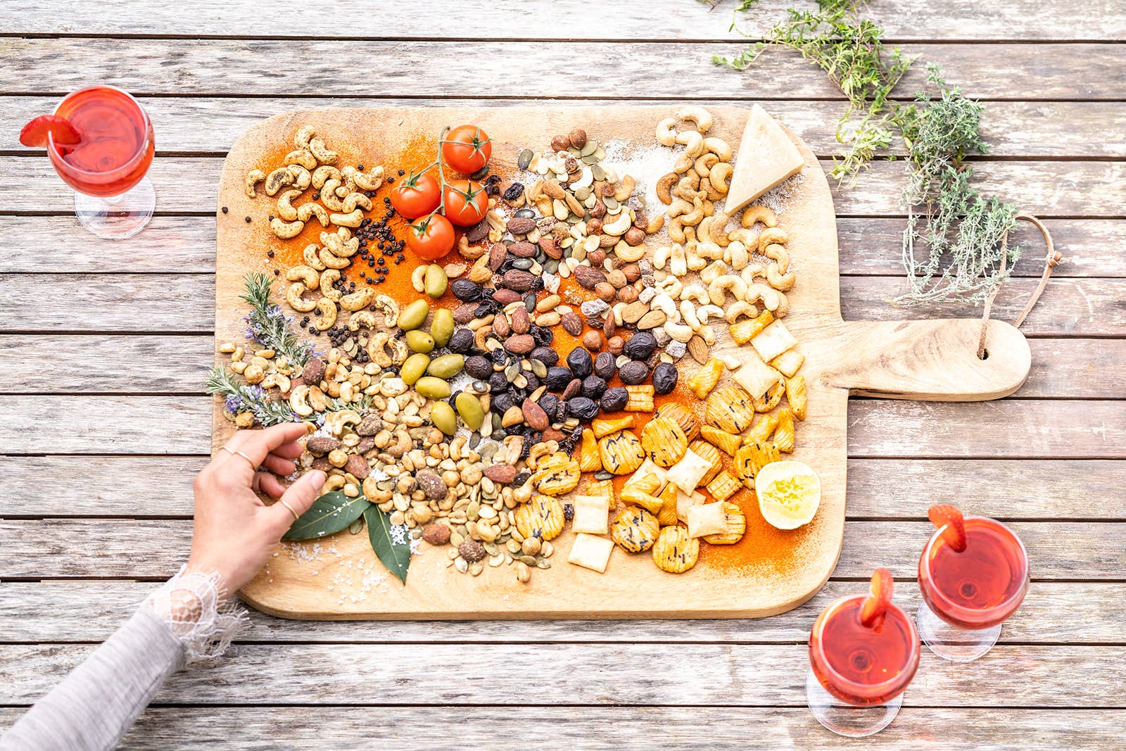 Happy Hours en Biovallée - Wholesale Nuts - Organic Bulk Thai Curry Cashew - 5kg box1