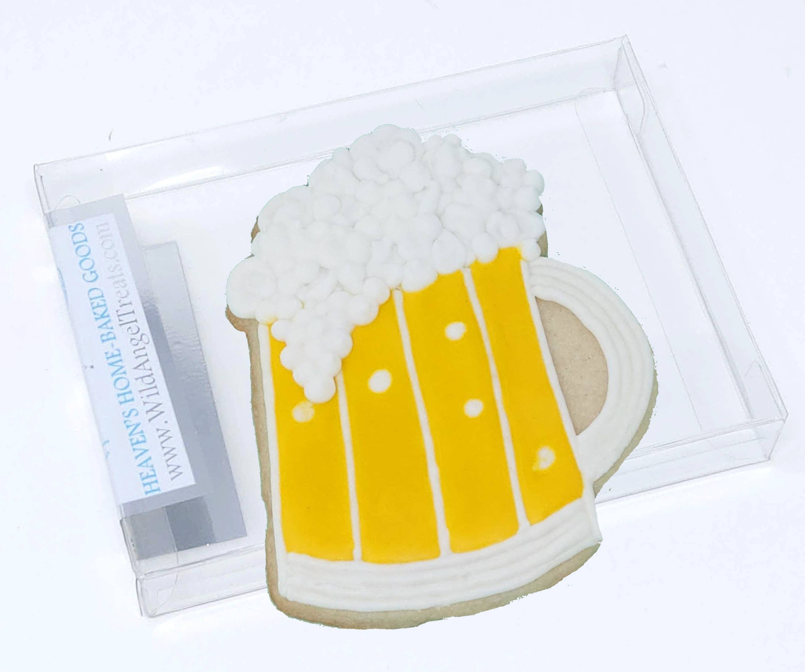 Wild Angel Treats, LLC - Vendita all'ingrosso Biscotti - Boccale da birra Royal Icing Cookies1