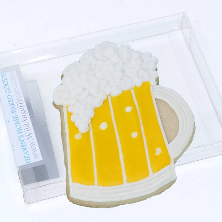 Wild Angel Treats, LLC - Vendita all'ingrosso Biscotti - Boccale da birra Royal Icing Cookies1