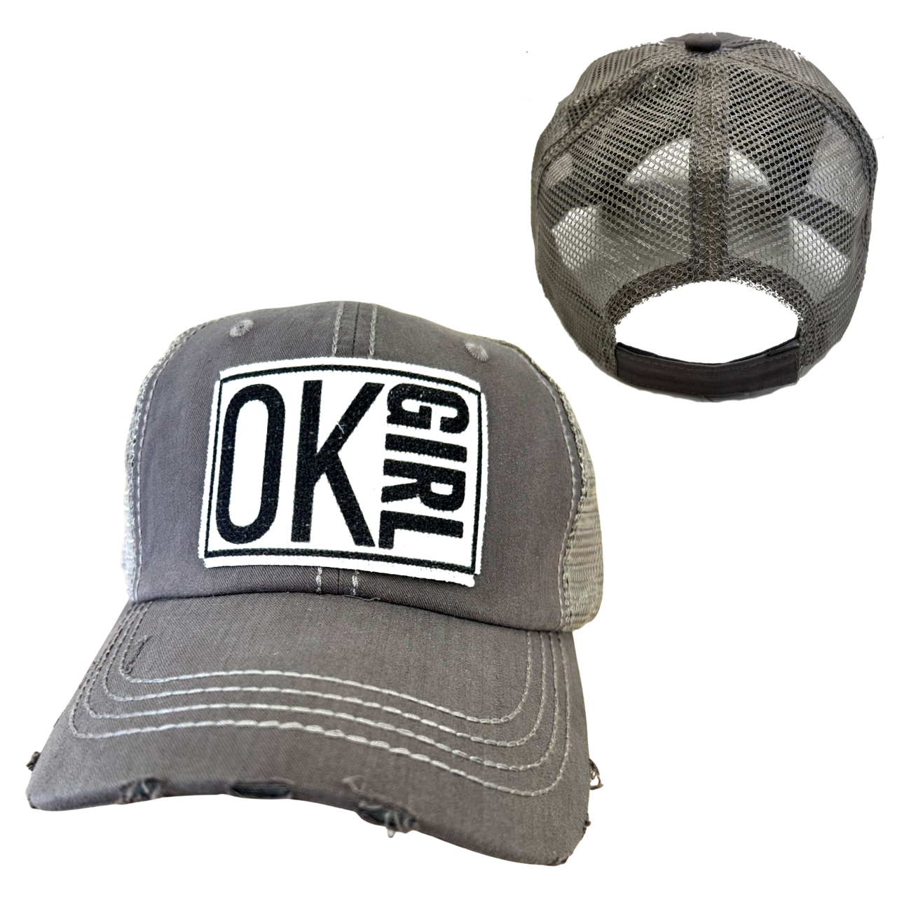 dkhandmade - Wholesale Trucker Hat - Women's - OKLAHOMA GIRL HATS6