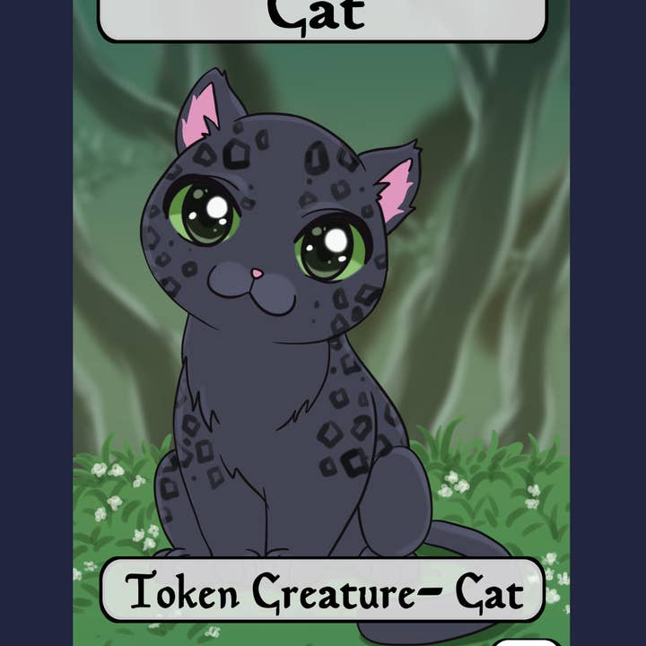 Cat 2/2 Token for wholesale by Mega Chibi