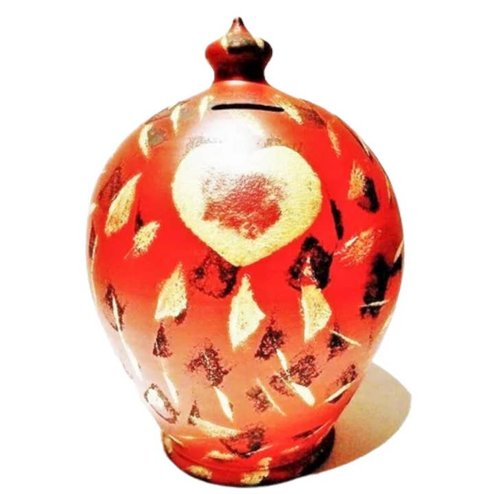 Caterina - Wholesale Money/Piggy Bank - Regalo di anniversario in ceramica per coppie con cuore.1