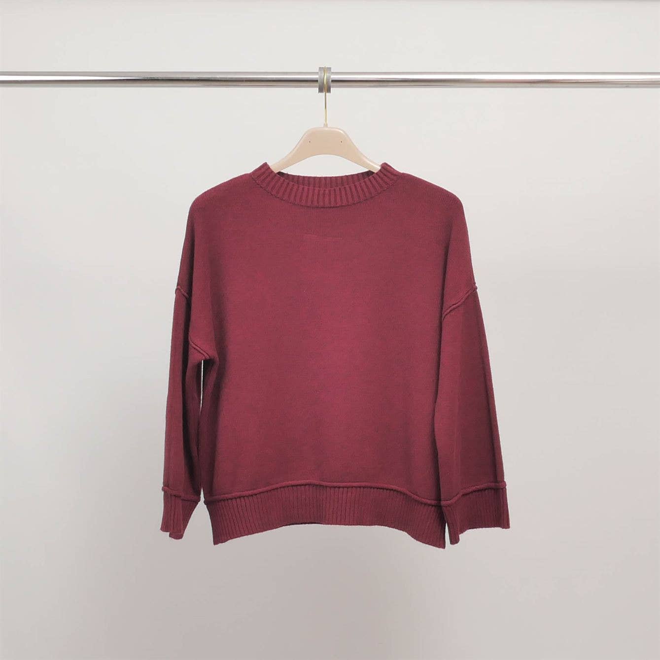 Cecile Wang - Wholesale Knit Sweater - Women's - Soft knit round neck sweater DSY94681