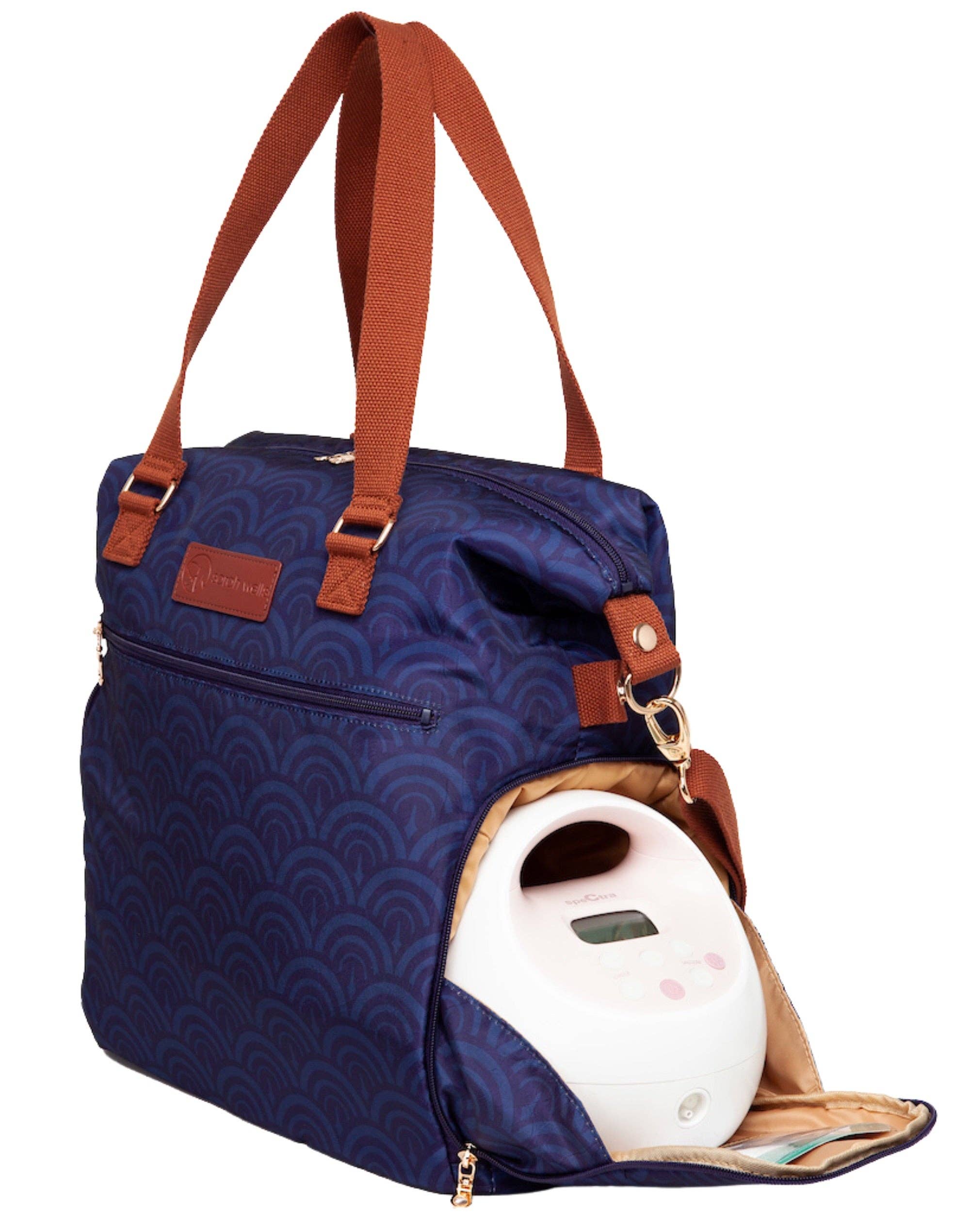 Sarah Wells Bags - Wholesale Tote Bag - Women's - Sarah Wells Lizzy Breast Pump Tote with Insulated Pocket2