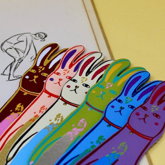 Bunny Bookmark for wholesale by Ark Colour Design