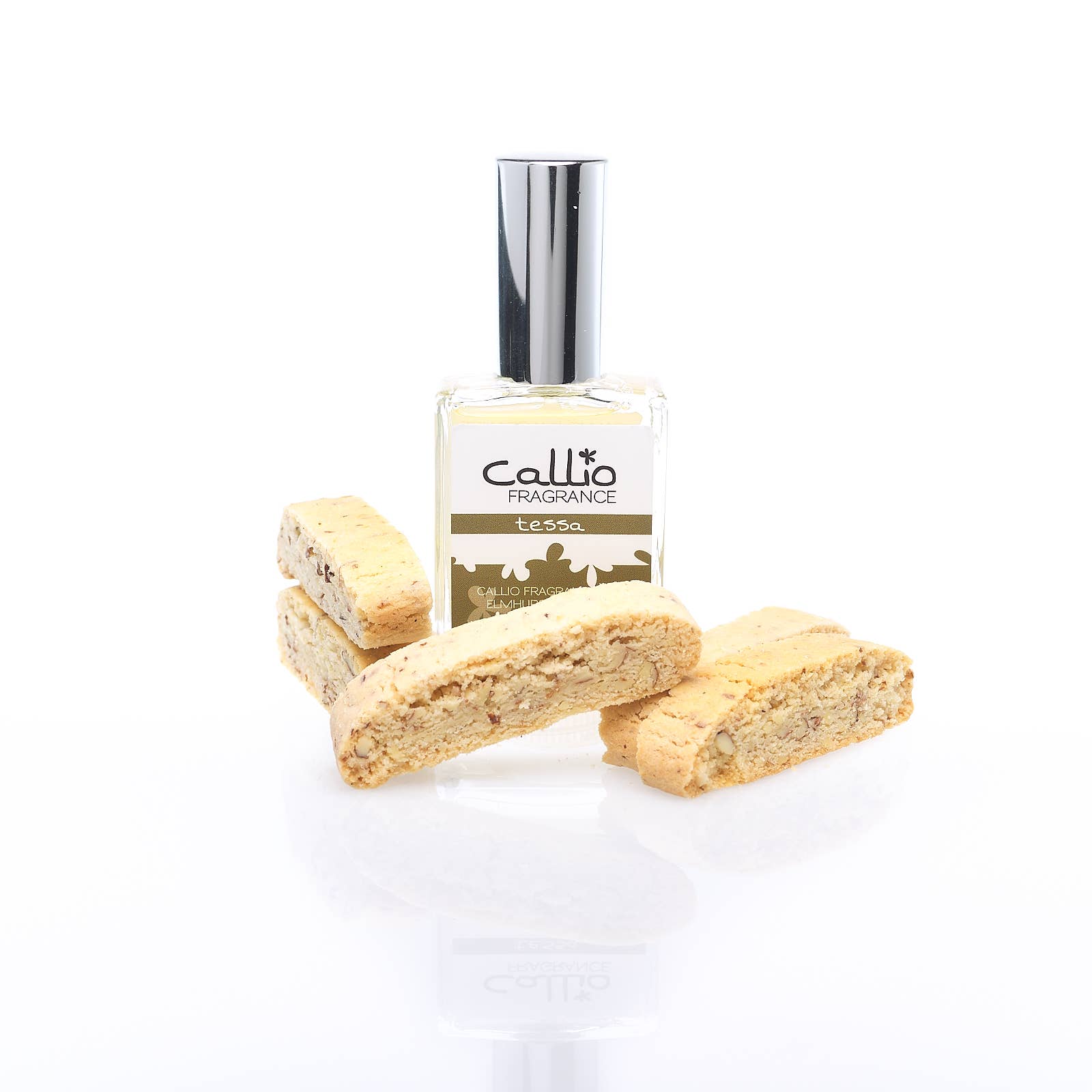 Callio Fragrance - Wholesale Perfume/Eau de Toilette - Tessa Perfume | almond, vanilla bean, and lemon|1 oz4