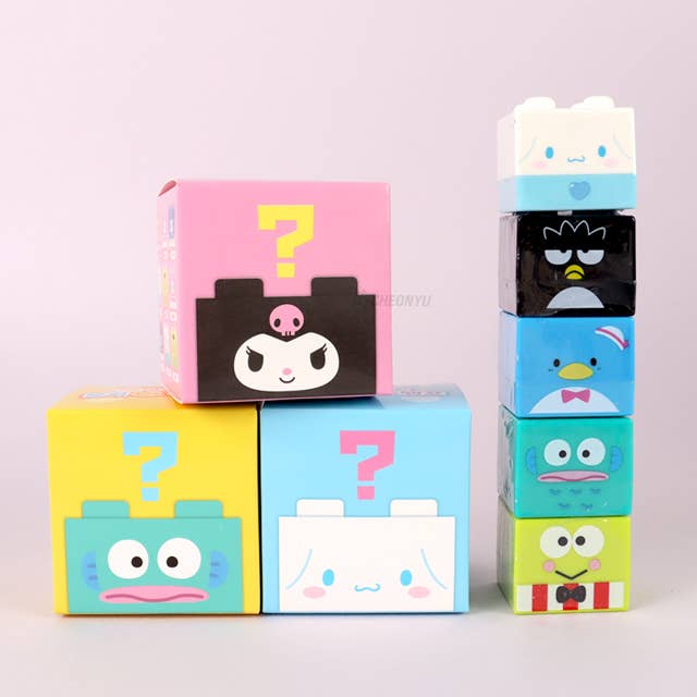 K-Wonderland – wholesale Gummistämpel/dekorativ stämpel – Sanrio Characters Permanent stämpel - Mystery Blind Box10