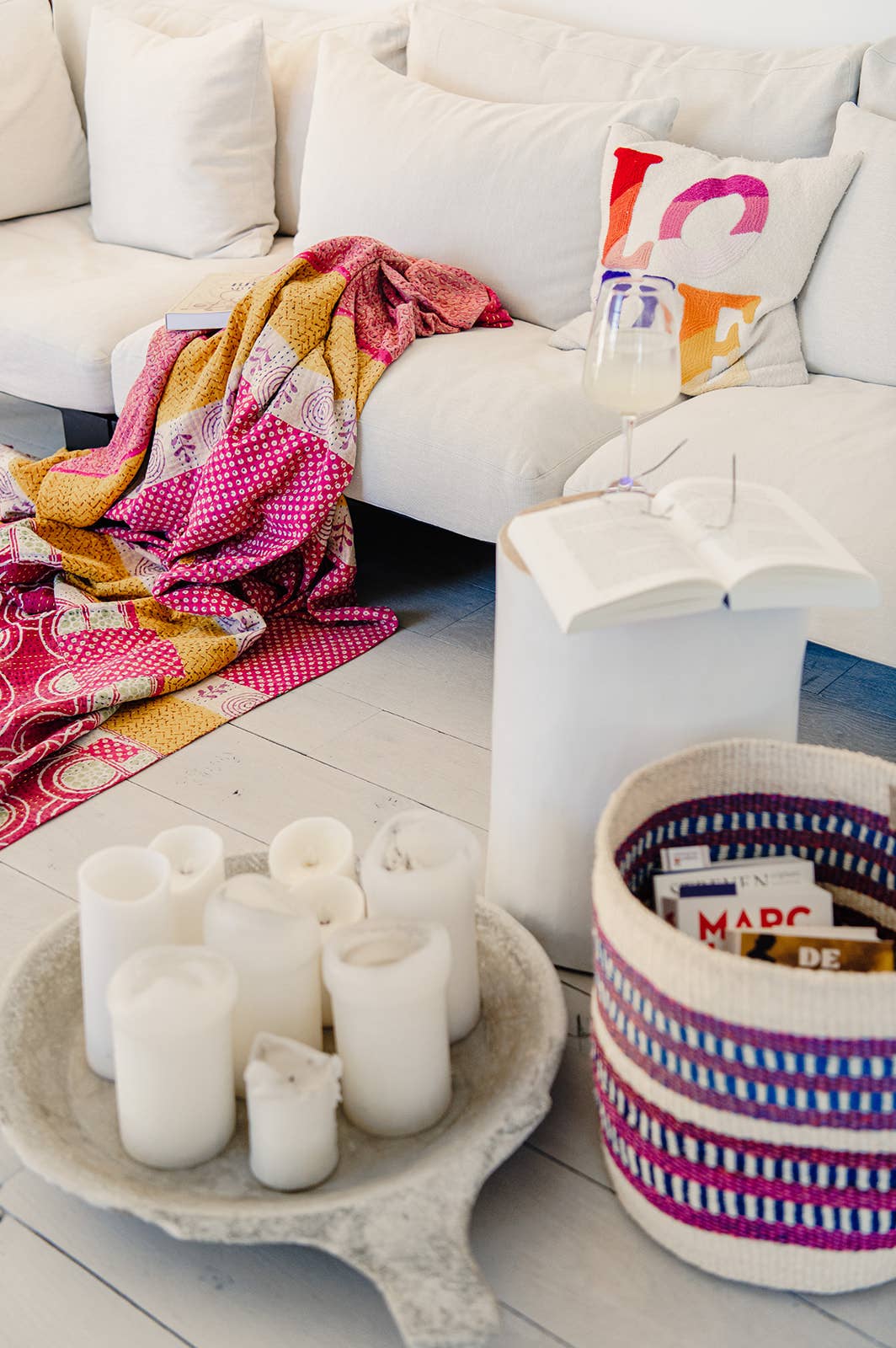 Crafts by Solid - Wholesale Basket - Handwoven Sisal Baskets - Colourful hues - XXS - XXL29