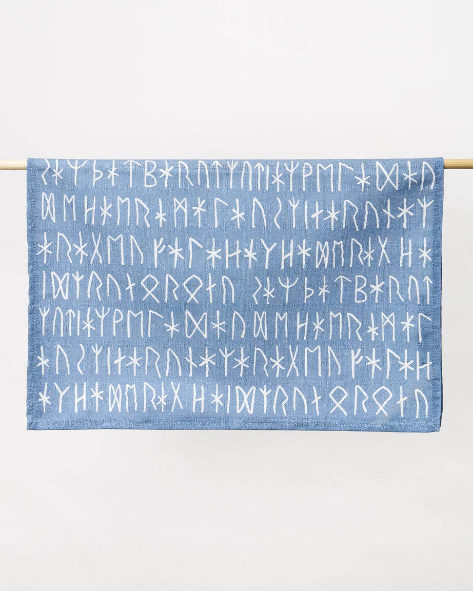 Cognitive Surplus - Wholesale Tea Towel - Norse Runes Tea Towels (Case of 4)1
