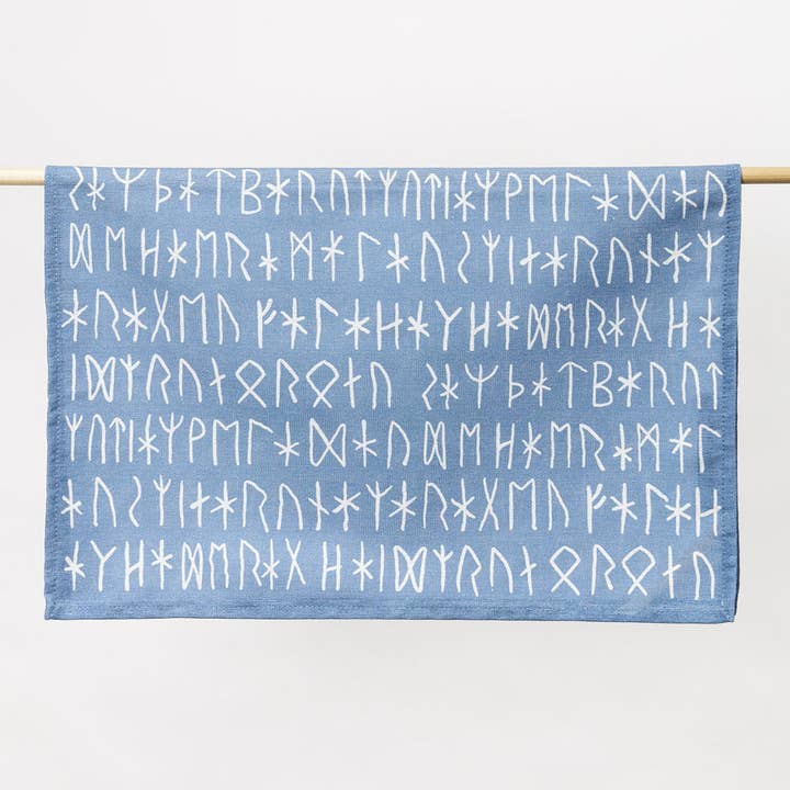 Cognitive Surplus - Wholesale Tea Towel - Norse Runes Tea Towels (Case of 4)1