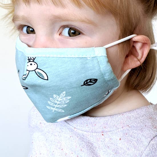 Kid's Cotton Face Mask with filter pocket - Hippity Hop for wholesale by Cheengoo