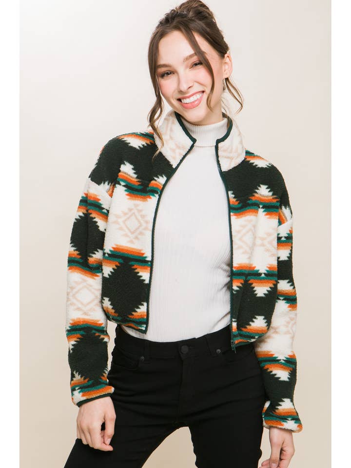 Aztec Sherpa Full Zip Jacket and other Purchase Wholesale aztec sherpa. Free Returns & Net 60 Terms on Faire trending on Faire.