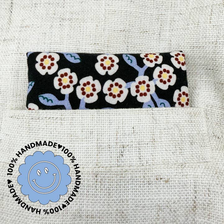 Svart Briar Näsduk, Blå Blommig Näsduk för wholesale av ELSE