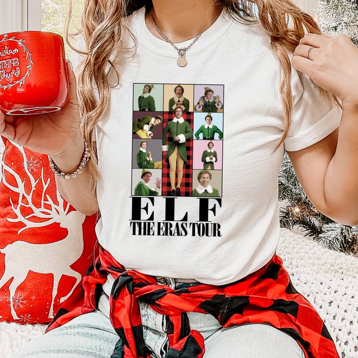 Elf Tour T-shirt for engroshandel hos Handstaymped Designs