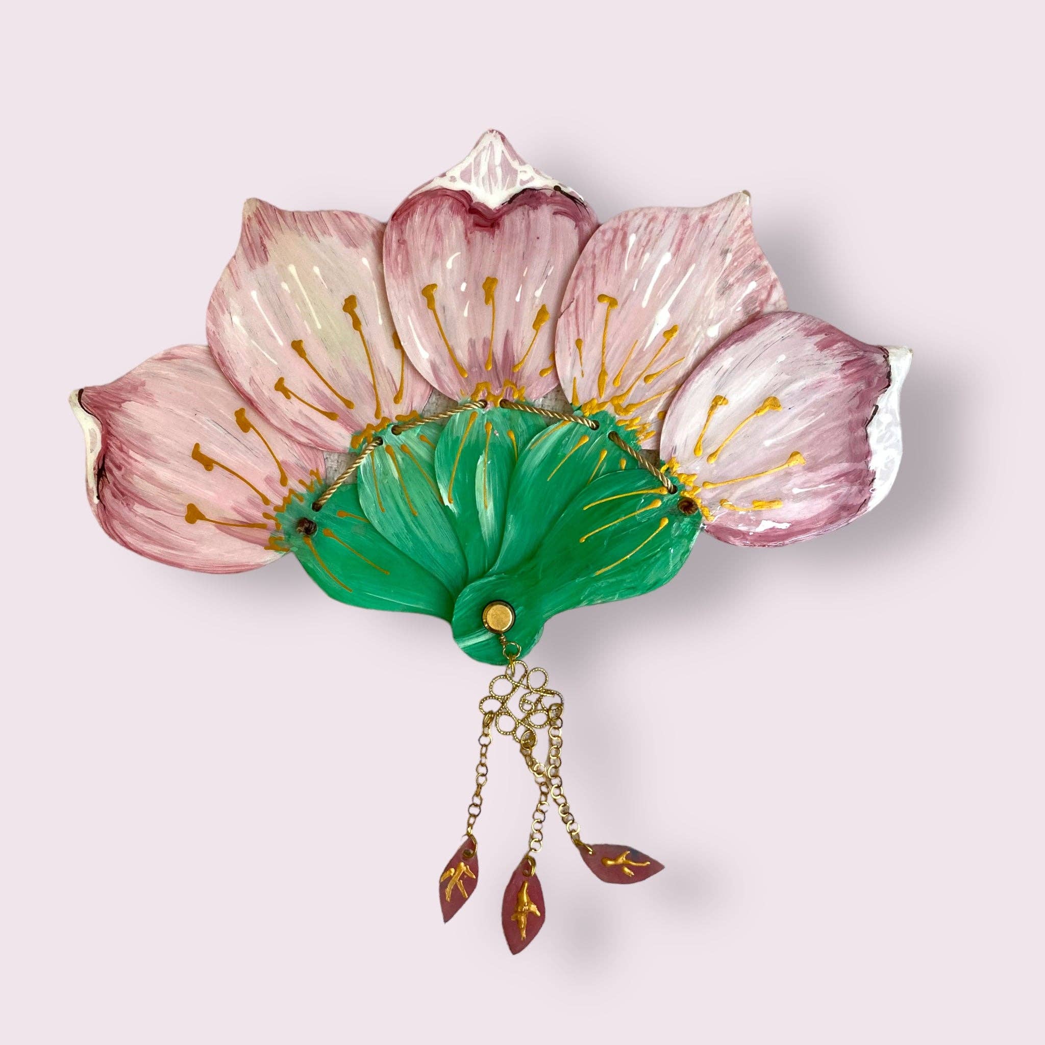 Arte e sfizio – Engroshandel Tilbehør til foldbar ventilator – Ventilator til håndtaske i plexiglas på 17 cm0