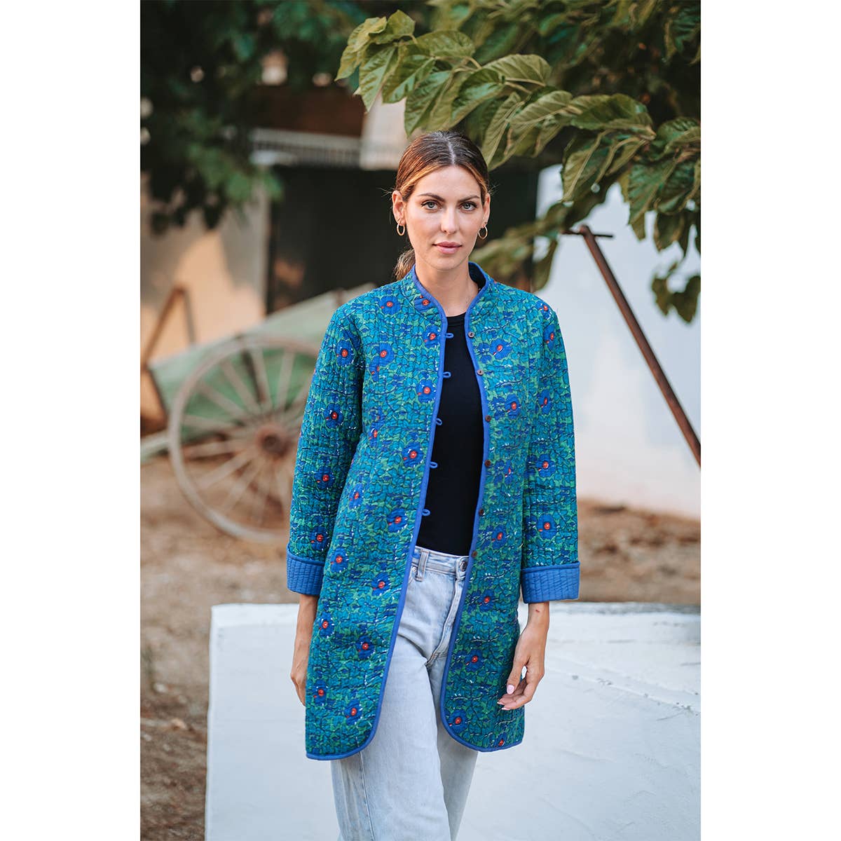 Blue Isla Bonita By SIGRIS Bora Bora Jacket for wholesale on Faire0