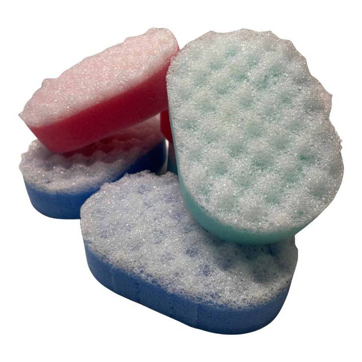 Éponges de massage exfoliantes pour la vente par Fizzy Whiz